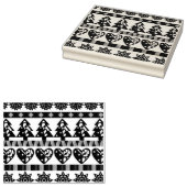 WeihnachtsSymbole Gummistempel (Stempel)