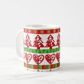WeihnachtsSymbole Kaffeetasse (Vorderseite Links)