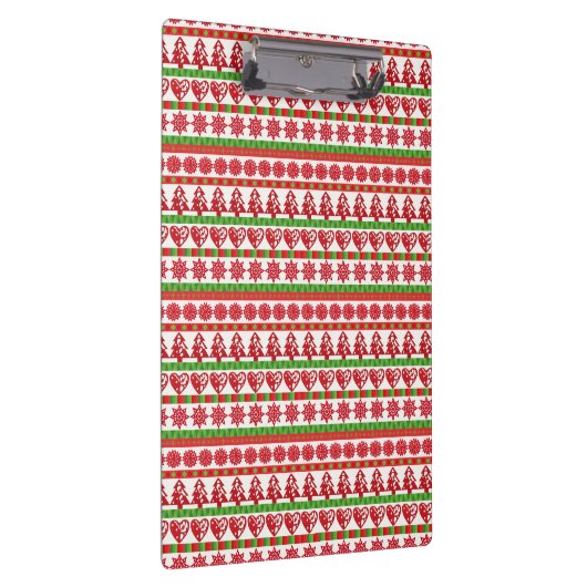 WeihnachtsSymbole Klemmbrett (Rechts)