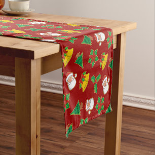 Weihnachtssymbole Kurzer Tischläufer