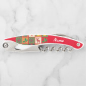 Weihnachtssymbole Medley Art Thunder_Cove Kellnermesser (Vorderseite)