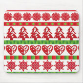 WeihnachtsSymbole Mousepad (Vorne)