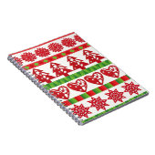 WeihnachtsSymbole Notizblock (Rechte Seite)