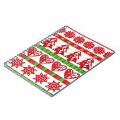 WeihnachtsSymbole Notizblock (Linke Seite)