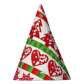 WeihnachtsSymbole Partyhütchen (Rechts)