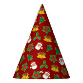 Weihnachtssymbole Partyhütchen (Links)