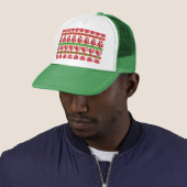 WeihnachtsSymbole Truckerkappe (Beispiel)