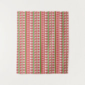 WeihnachtsSymbole Wandteppich (Vorderseite)