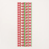 WeihnachtsSymbole Yogamatte (Vorderseite)