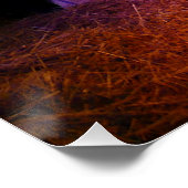 Weihnachtsszenario in Washington DC Poster (Ecke)