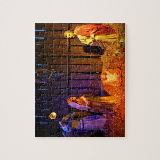 Weihnachtsszenario in Washington DC Puzzle (Vertikal)