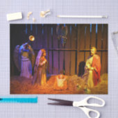 Weihnachtsszenario in Washington DC Seidenpapier (Handwerk)