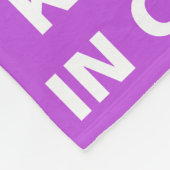 Weihnachtsszenario mit Liebe der Krippe Fleecedecke (Ecke)