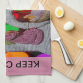 Weihnachtsszenario mit Liebe der Krippe Küchentuch (Viertel Falte)