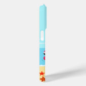 Weihnachtsszene am Strand Case-Mate iPhone Hülle (Rückseite / Rechts)