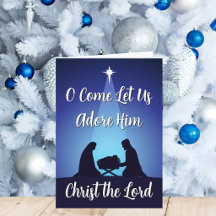 Weihnachtsszene Christ der Herr