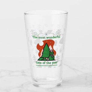 Weihnachtsszene Glas