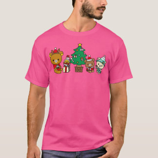Weihnachtsszene Inspiriert Rilakuma Graphic T-Shirt