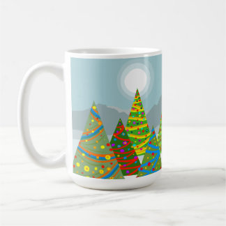 Weihnachtsszene Kaffeetasse