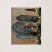 Weihnachtsszene puzzle (Vertikal)