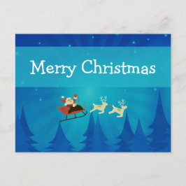 Weihnachtsszene Weihnachtspostkarte Feiertagspostkarte