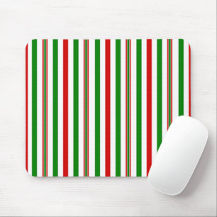 Weihnachtst dekorative Streifen Mousepad