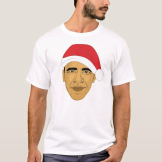 WeihnachtsT-Shirt Obama Klaus Barack Obama T-Shirt