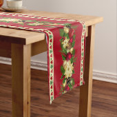 Weihnachtstabellenläufer 108" x 16" großer tischläufer (Beispiel)