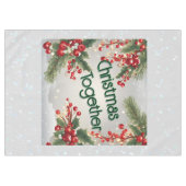 Weihnachtstablett - bearbeitbar tischdecke (Vorderseite (Horizontal))