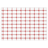 Weihnachtstablett, Roter Bow Tischdecke (Vorderseite (Horizontal))