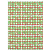 Weihnachtstablett, Watermelon Weißer Bow Tischdecke (Vorderseite)