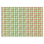 Weihnachtstablette, Ananas, weißer Bow Tischdecke (Vorderseite (Horizontal))