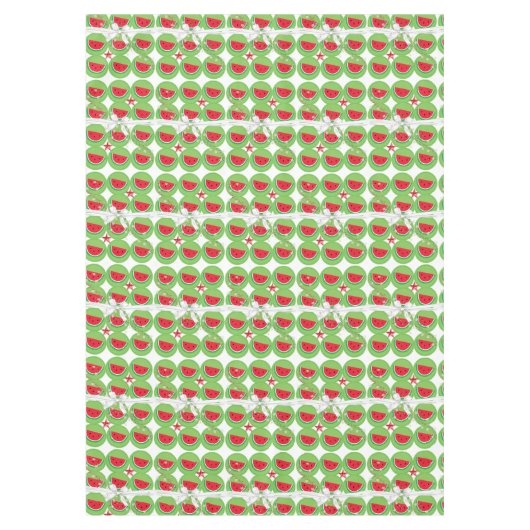 Weihnachtstablette, Ananas, weißer Bow Tischdecke (Vorderseite)