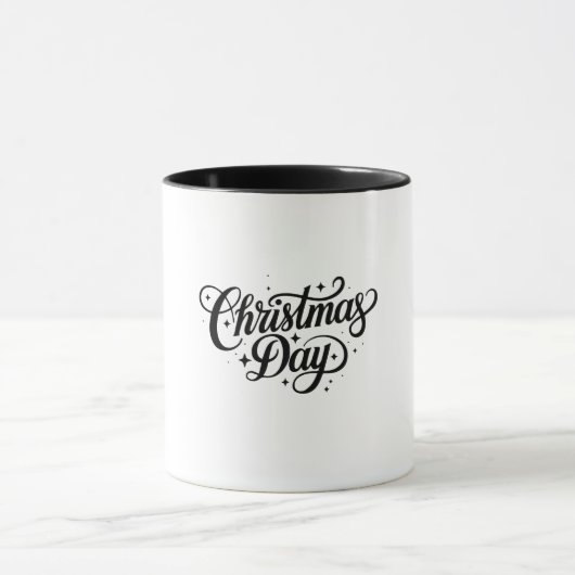 Weihnachtstag-Feier-Tasse Tasse (Zentrum)