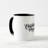 Weihnachtstag-Feier-Tasse Tasse (Vorderseite Links)
