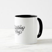 Weihnachtstag-Feier-Tasse Tasse (VorderseiteRechts)