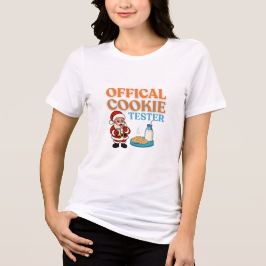 Weihnachtstag Tri-Blend Shirt (Vorderseite)