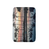 Weihnachtstagessonnenuntergang Badematte (Vorderseite Vertikal)