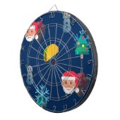 Weihnachtstaktik Emoji Dartscheibe (Vorderseite rechts)