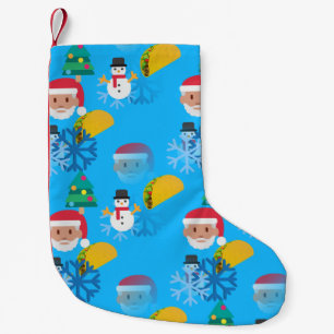 Weihnachtstaktik Emoji Kleiner Weihnachtsstrumpf