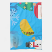 Weihnachtstaktik Emoji Küchentuch (Vertikal)