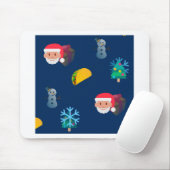 Weihnachtstaktik Emoji Mousepad (Mit Mouse)