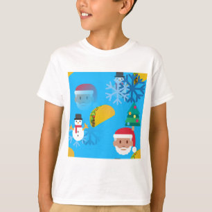 Weihnachtstaktik Emoji T-Shirt