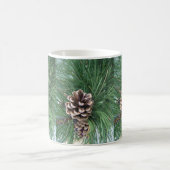 Weihnachtstanenzapfen Kaffeetasse (Mittel)