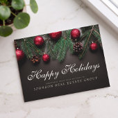 Weihnachtstanne | Frohe Feiertage Grüße Postkarte