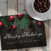 Weihnachtstanne | Frohe Feiertage Grüße Postkarte