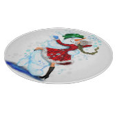 Weihnachtstänzer - Vorstand Schneidebrett (Ecke)