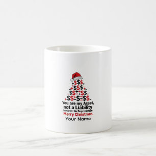 Weihnachtstasse für Buchhalter - Vermögenswert, ke Kaffeetasse