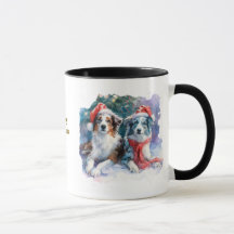 Weihnachtstasse für Hunde Liebhaber