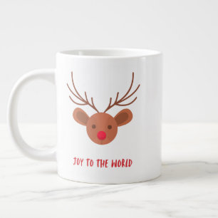 Weihnachtstasse – Himmlische Feiertags-Kakao & Kaf Jumbo-Tasse